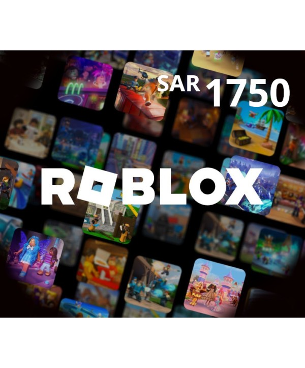 Roblox Game eCard SAR 1750 SA Key 